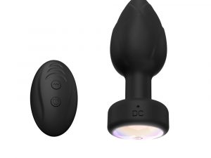 Toosh Remote Controlled Light Up Vibrating Butt Plug