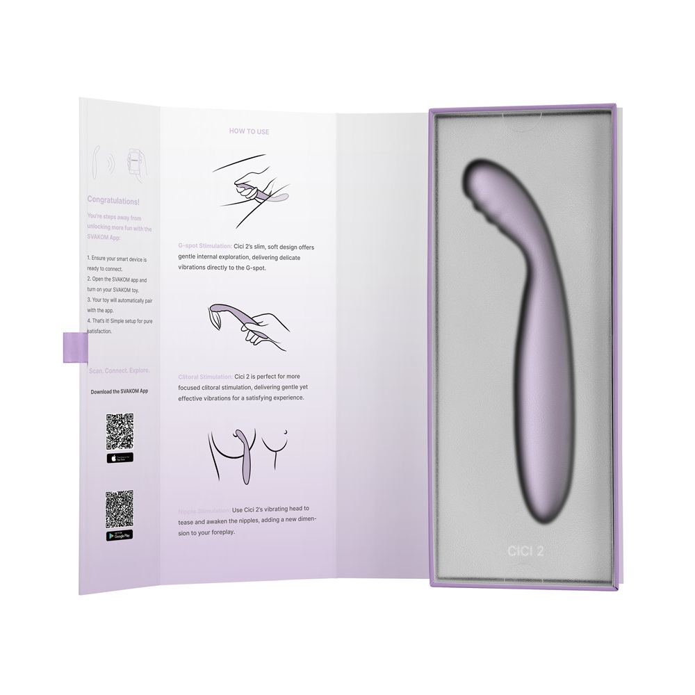 Svakom Cici 2 Flexible Head Slim Vibrator - Image 14