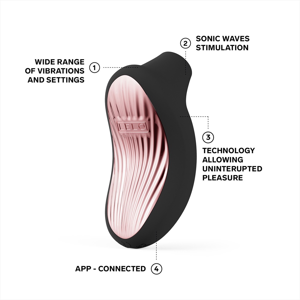 LELO Sona 3 Cruise Clitoral Massager Black - Image 3
