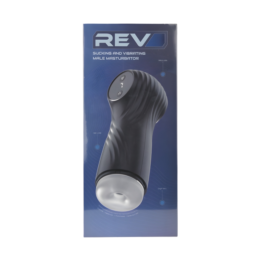 Rev Sucking and Vibrating Male Masturbator - Image 11