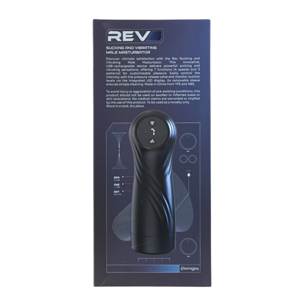 Rev Sucking and Vibrating Male Masturbator - Image 10