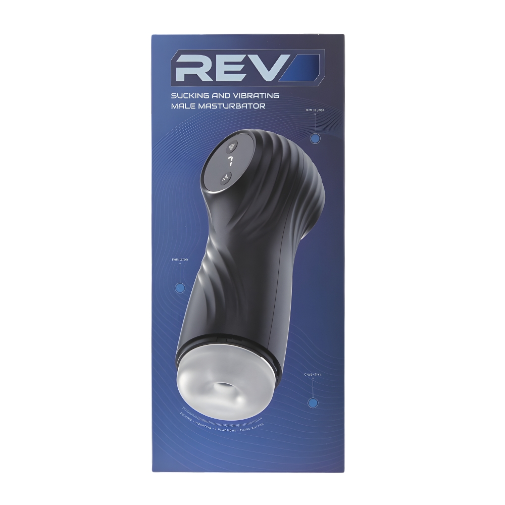 Rev Sucking and Vibrating Male Masturbator - Image 7