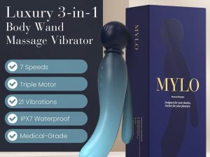 MYLO 3-in-1 Body Wand Massager Water