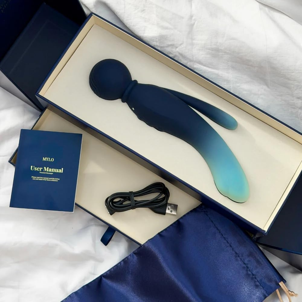 MYLO 3-in-1 Body Wand Massager Water - Image 8