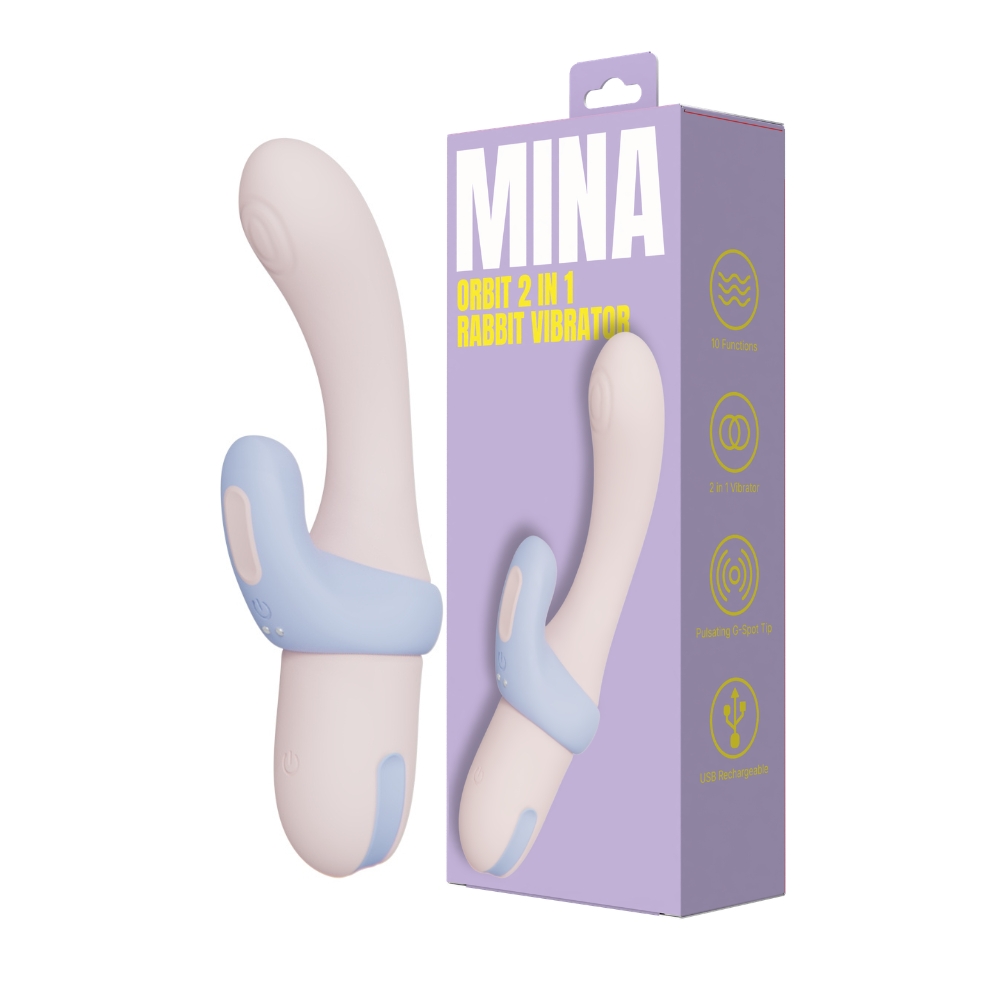 Mina Orbit 2 in 1 Rabbit Vibrator - Image 5